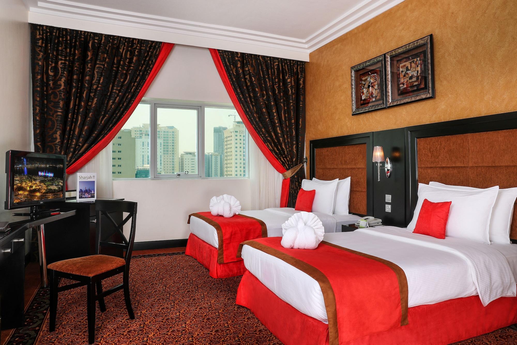 Royal Grand Suite Hotel Schardscha Exterior foto